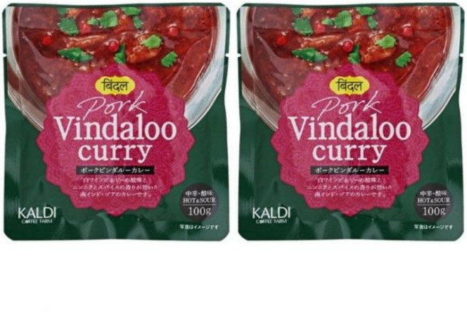 일식 카레 칼디 포크 빈다루 카레100g x2 사타데이 플러스, 100g