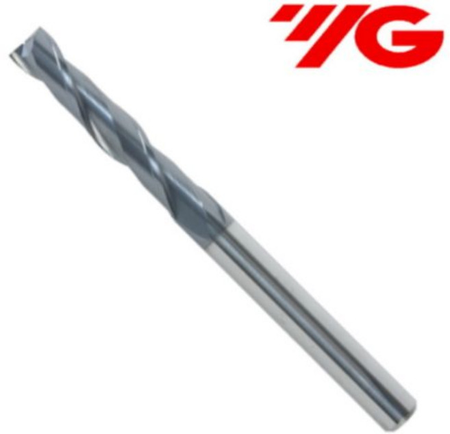 와이지원 엑스파워S 2날초경롱엔드밀 10mm x 40mm, 1개