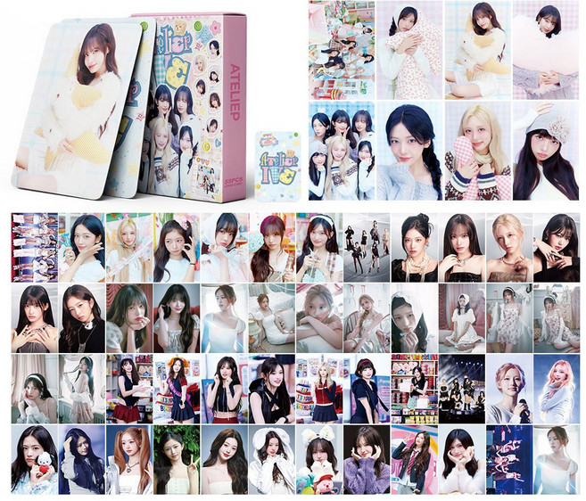 아이브 시즌그리팅 2026 포카 포토카드 1박스(55장) / 장원영 안유진 레이 이서 가을 리즈