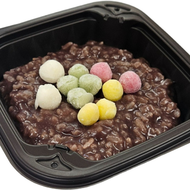 [아리파머스] 옛날 통팥죽 강원도 정선산 강안팥으로 만든 전통죽 전자렌지3분 300g 소포장 국내산, 6개