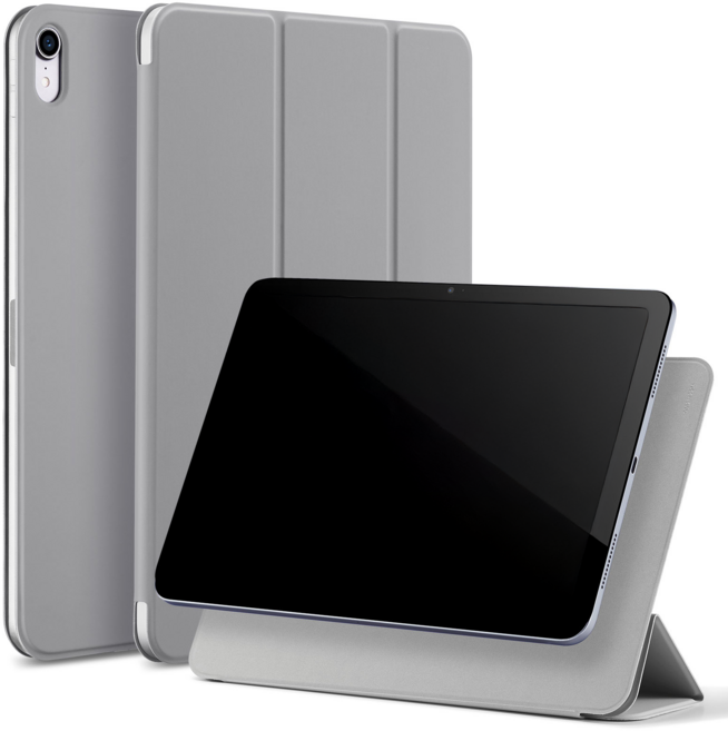 ESR 아이패드 마그네틱 폴리오 펜슬 수납 케이스, 실버그레이, 1개