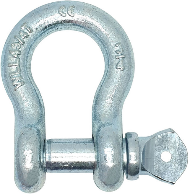 샤클 3/4 와이어로프 슬링벨트 쇠사슬체인 연결고리 샥클, 1개