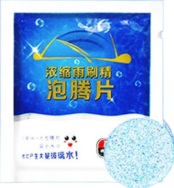 濃縮雨刷精錠 去汙油膜 清除鳥屎, 一粒, 2-4升