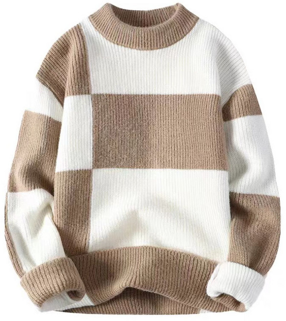 스타일닥터 스웨터 남성 루즈핏 고급 가을 겨울 도톰 니트