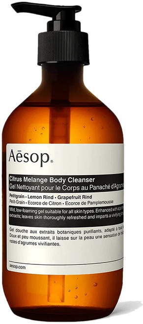 호주 이솝 에이솝 시트러스 멜란지 바디 클렌저 500ml Aesop Citrus Melange Body Cleanser, 1개