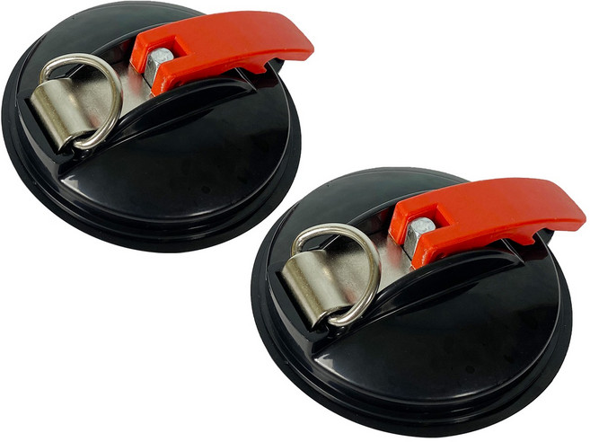 미토 차량용 흡착판 압착고무 진공 큐방 캠핑 타프고정 차박용, 미토 흡착판