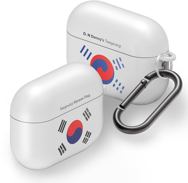 플래나 태극기 시리즈 에어팟프로 2세대 C타입 호환 TPU 케이스, 5. 대한민국 태극기, 1개