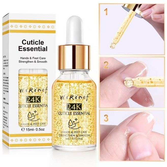 손톱영양제가 24K 빛나는 아름다운, 1개, 15ml