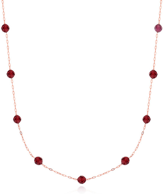 에바주얼리 젬 실키체인 데일리 여성 14k 18k 목걸이