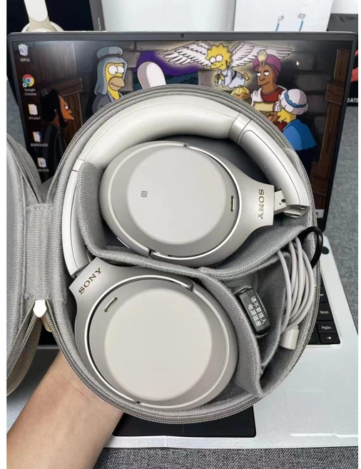 소니 Sony WH1000 XM3 XM4 블루투스 이어폰 해드셋 헤드폰, XM3실버 99프로 새상품급