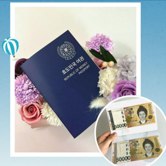 희희상점 부모님 용돈 여권 효도 민국 여권, 1개, 1개