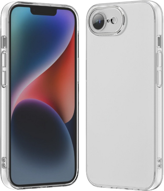 iPhone 17e 透明手機保護殼，纖薄貼合，防刮耐磨，精準按鍵