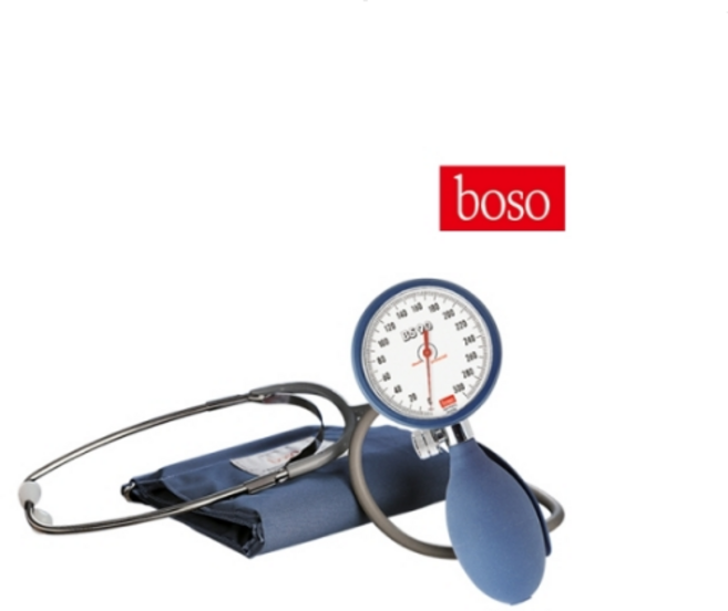 독일 보소 BOSO 아네로이드 혈압계 BS90 223 (청진기일체형) 메타혈압계, 1개
