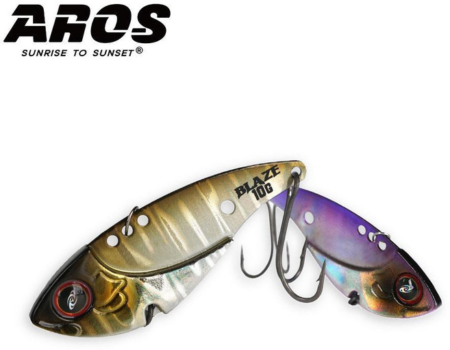 아로스 블레이즈 메탈바이브 10g 배스루어, 08 24K GOLD