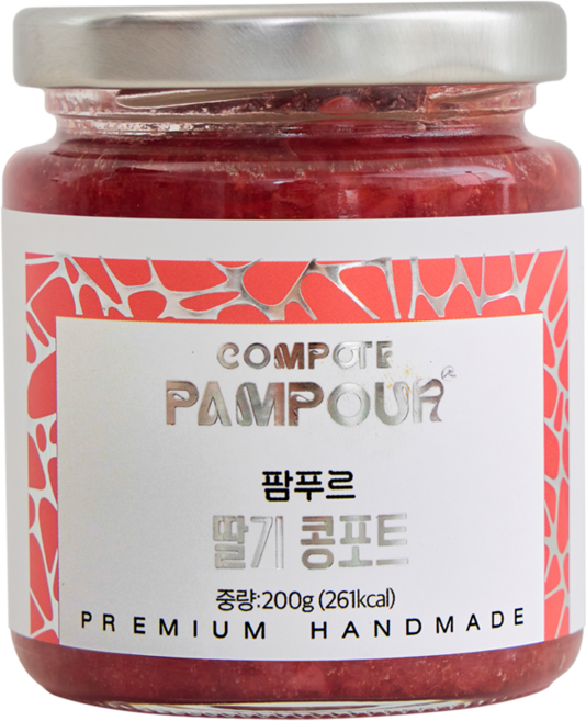 팜푸르 딸기 콩포트, 1개, 200g