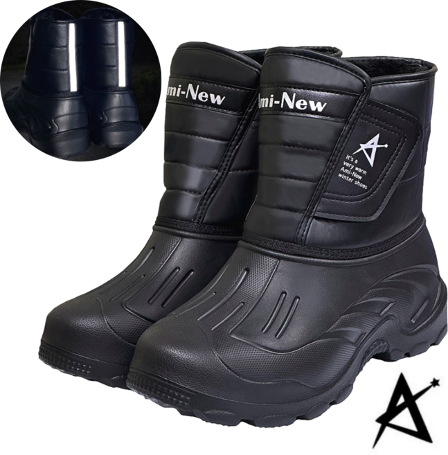 아미뉴 남성 초경량 방한 부츠 털 방한화