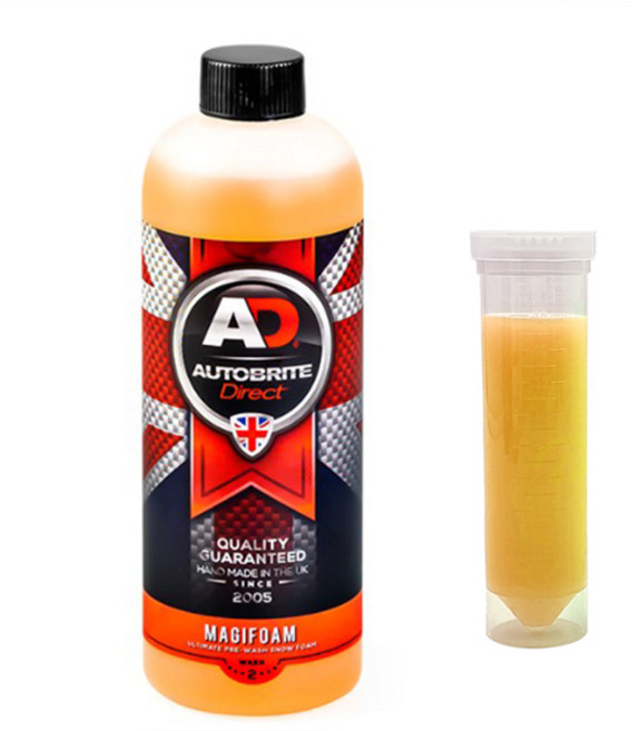 오토브라이트 다이렉트 AD 매지폼 폼샴푸 스노우폼 500ml+소분용기, 1개, 500ml