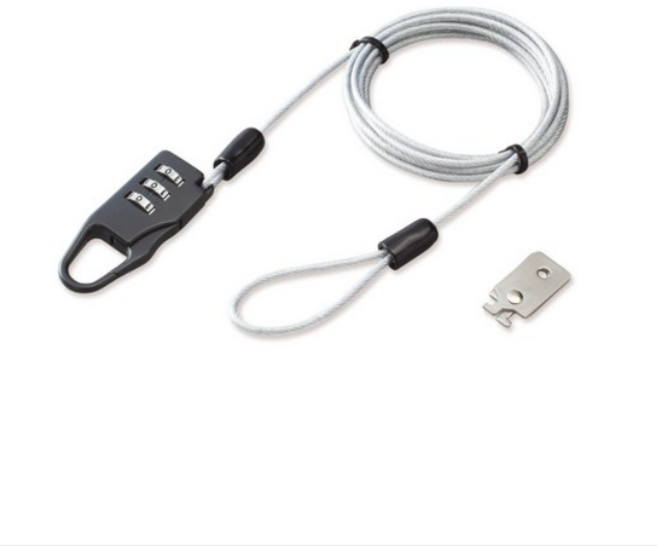 엑토 노트북 도난방지 잠금장치, NBL-01, 검정