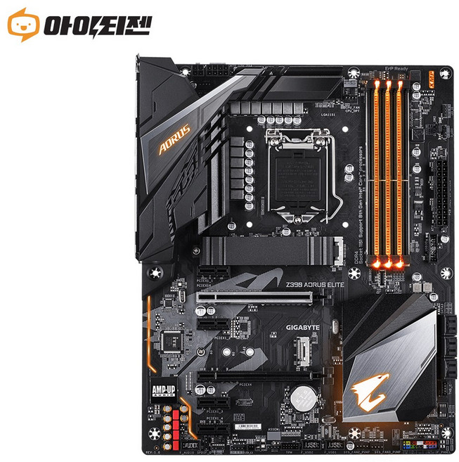 Z390 AORUS ELITE 인텔 Z390 8세대 9세대 1151v2소켓 기가바이트 메인보드