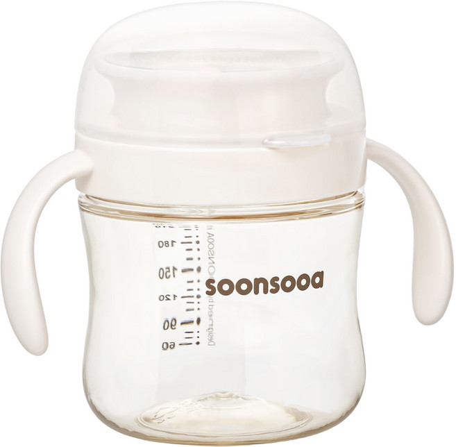 순수아 아기 PPSU 흘림방지 360도 자기주도컵, PPSU 흘림방지컵, 1개, 240ml