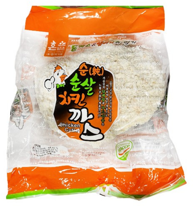 한맥 순살치킨까스(200gx5장)1kg / 치킨가스 커틀렛, 한맥 순살치킨까스(200gx5장)1kg / 치킨가스 커, 1개, 1kg