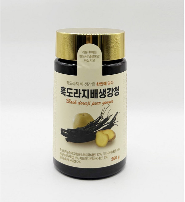 한보감 흑도라지배생강청, 1개, 1개입, 260g