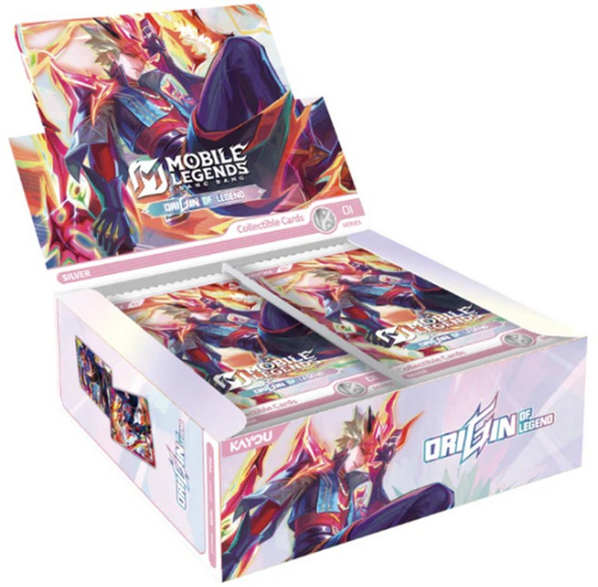 카유 모바일 레전드 뱅뱅 카드 운명의 시리즈 실제 세계 게임 수집용 선물, 30 pa s per box, 1