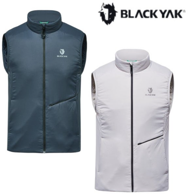 블랙야크 남성 M미드레이어패딩베스트 간절기 패딩 조끼 24SS 1BYVSS4001