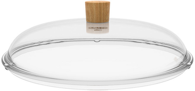 파이렉스 유리뚜껑 냄비 후라이팬 돔유리 내열유리 뚜껑 28cm, 1개