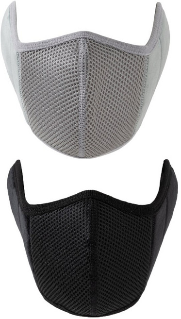 글로즈온 1+1 360도 숨쉬기편한 귀마개 오토바이 겨울방한 라이더 스포츠 골프 넥워머 마스크, 1세트, 혼합색상