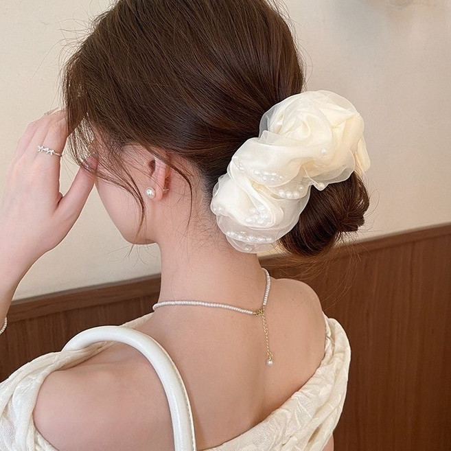 모스리나 퓨어리아 볼륨 스크런치 풍성 곱창밴드