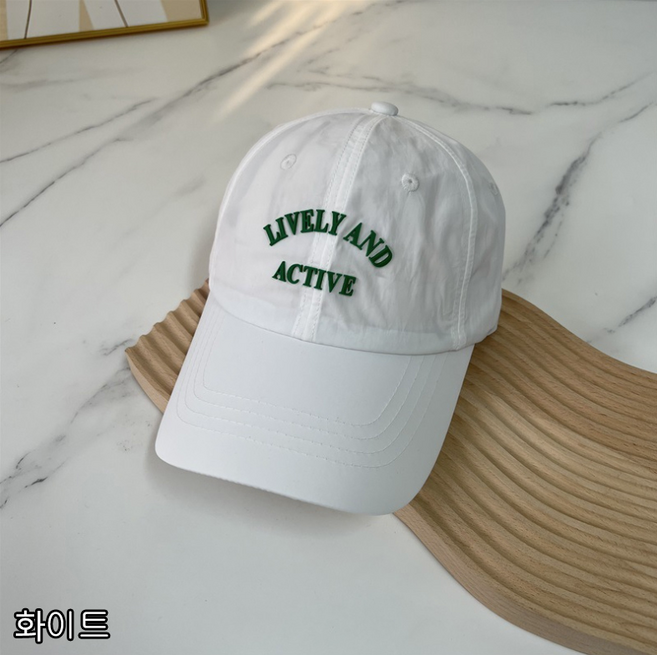 남여공용 나일론 소재 방수 캡모자 (길이조절가능)