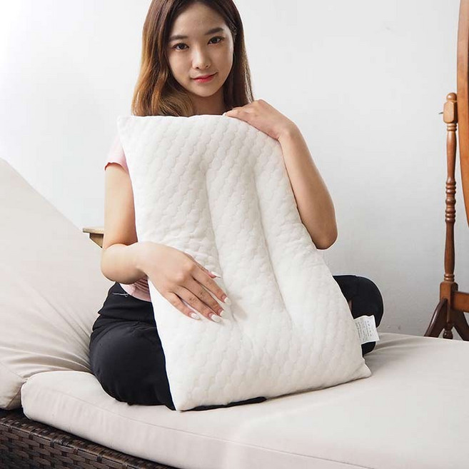 에너바디 라텍스 베개 거북목 거북목베개, L, 1개