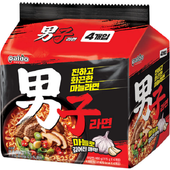 남자라면 115g, 32개