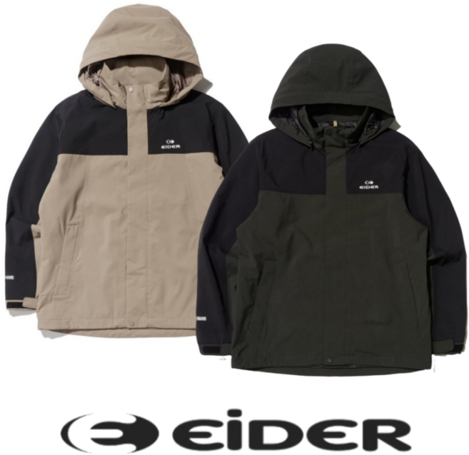 [백화점 정품] 아이더 초경량 점퍼 자켓 봄가을 간절기 남성 블럭형 2레이어 방풍 방수