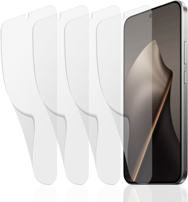 샤오미 15T 프로 저반사 지문방지 매트 액정보호필름 4매, 4개