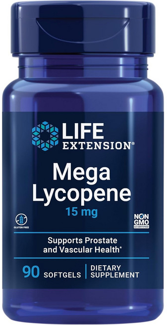 Life Extension 메가 리코페네 15mg 소프트젤, 1개, 90정
