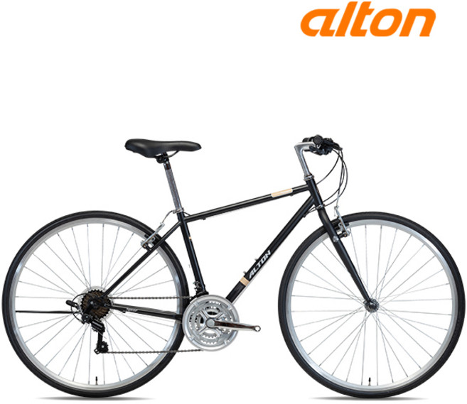 2023 알톤 하이브리드자전거 스피어 700C 시마노21단, 스피어 520 블랙 조립+사은품C, 1개