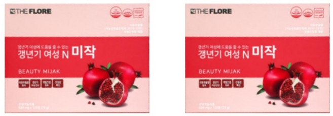 갱년기 여성 엔 미작 120정 x 2박스 갱년기여성영양제 마카 산수유