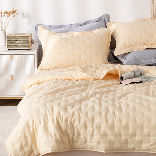 까사앤슬립 와플 얇은 차렵이불