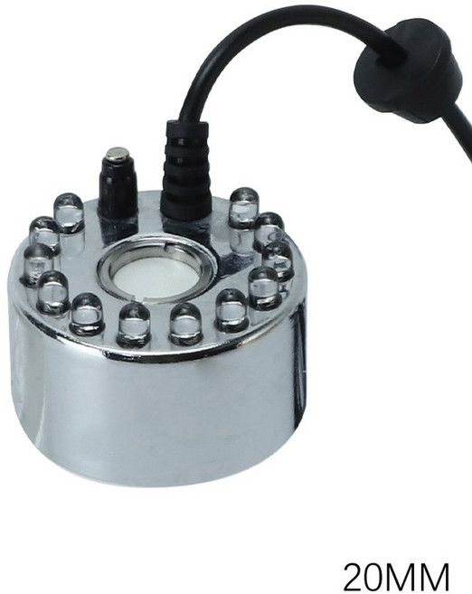 가정용 초음파 분무기 LED 연못 240V 분수 안개 정원 미스트 메이커 미니 110 12, A1, 1개