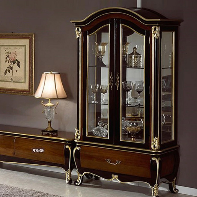 유캐슬 그랜드 엔틱 장식장