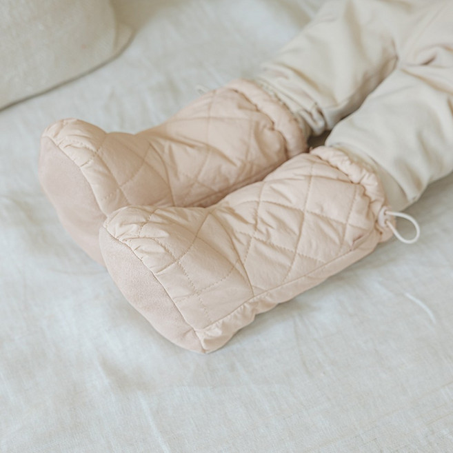 러브햇 아기 마카롱 롱롱 패딩 풋워머