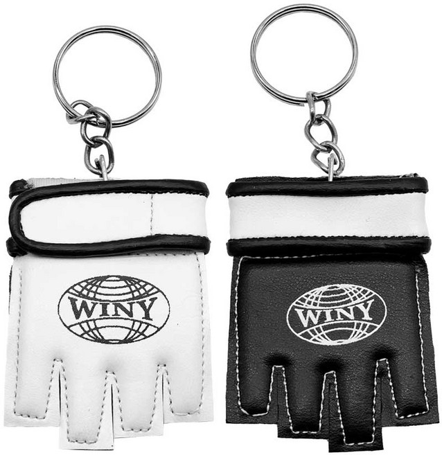 위니 MMA 키링 휴대용 열쇠고리 블랙화이트