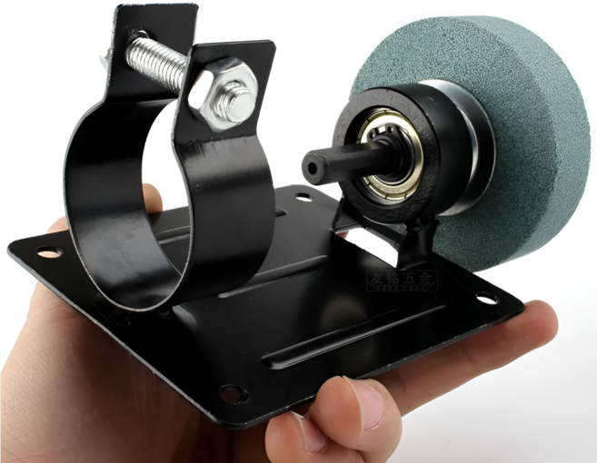 전동드릴 칼갈이 그라인더 숫돌 탁상 그라인더, 2개