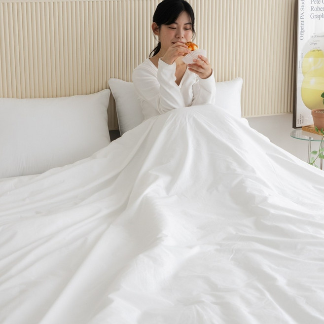 멜루나 100수 순면 모달 100% 호텔 차렵이불 세트