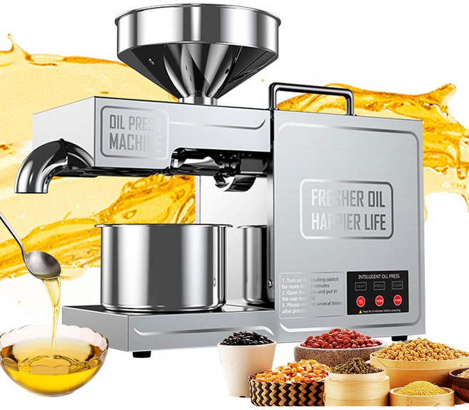 Qzero 가정용기름짜는기계 채유기 땅콩 해바라기등 착유기 참기름 들기름, 한국코드220V