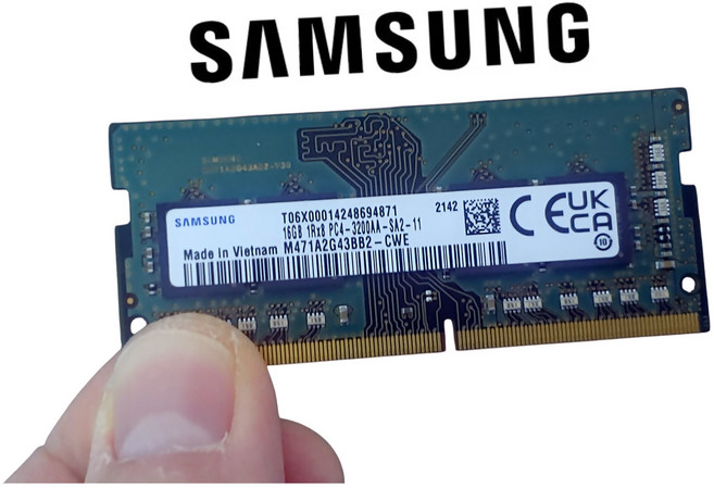 삼성전자 DDR4 16GB PC4-25600 1Rx8 노트북용 메모리 램 3200, 1개, 삼성 DDR4 3200 16GB 노트북 메모리