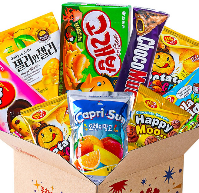 간식 음료 꾸러미 박스 학교 체육대회 행사 단체 선물, 1개