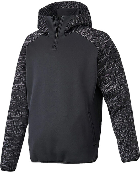 DESCENTE 迪桑特 男女通用 Barrier 連帽刷毛外套 DBX2760B